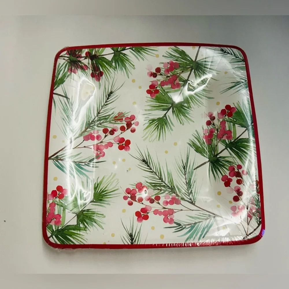 New Lady Jayne 136 Pieces Christmas Plates Napkins Guest Towels Cambodia 5 Piece